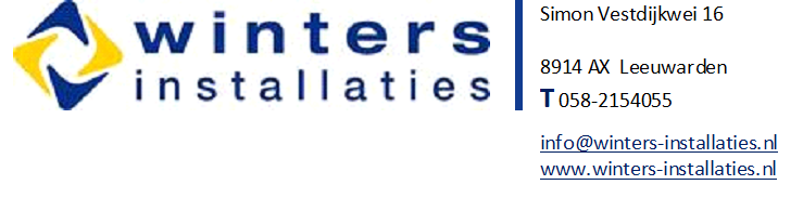 Winters Installaties